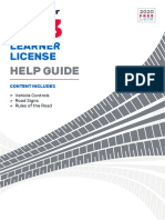 Learners License Cheat Sheet.pdf