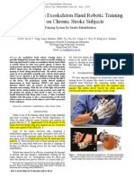 An EMG-driven Exoskeleton Hand Robotic Training Device On Chronic Stroke Subjects