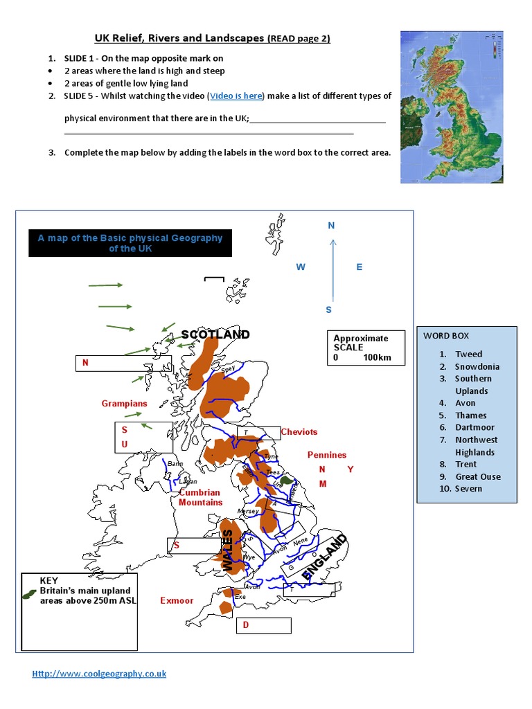 UK Physical Geography and Landscapes | PDF | Navigation | Earth Sciences