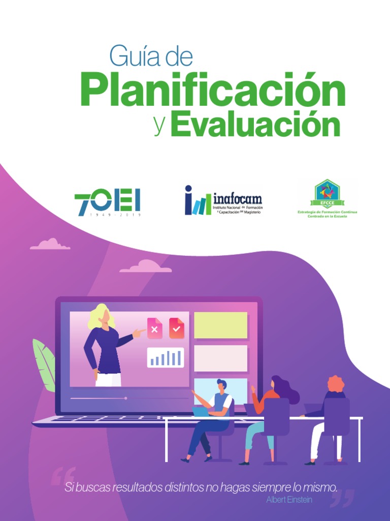 Guía de Planificación y Evaluación Docente | PDF | Evaluación | Plan de ...
