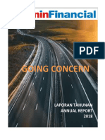 Going Concern Annual Report 2018