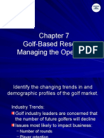 Managing Operation For Golf Businerss
