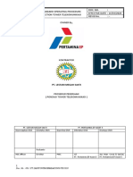 SOP Pembangunan Pondasi Bor Pile Tower SST Markas Trower