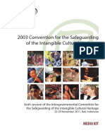 2003 Convention For The Safeguarding