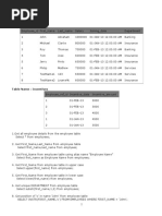 ODBA Lab Questions