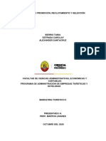 Promoción, Reclutamiento y Selección. MARKETING TURÍSTICO II. (1.0) PDF