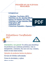 Clasificacion de Los Plasticos