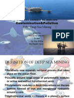 Current Issues of Marine Contamination&Pollution