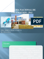 Esquema Nacional de Vacunacion - Presentacion