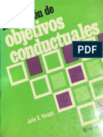 Redacción de Objetivos Conductuales PDF