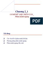 Chuong 2 - 1 CSDL Phan Tan - Phan Manh Ngang - p1