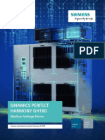 Sinamics Perfect Harmony gh180 Catalog d17 Global 2019 PDF