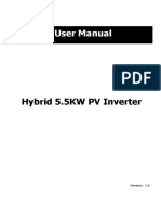 PHI 5.5KE Hybrid Inverter Manual 20160817