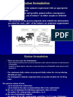 Ration Formulation