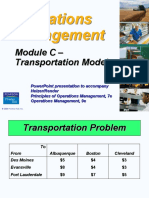 Module C – Transportation Models.ppt