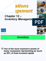 Chapter 12 - Inventory Management