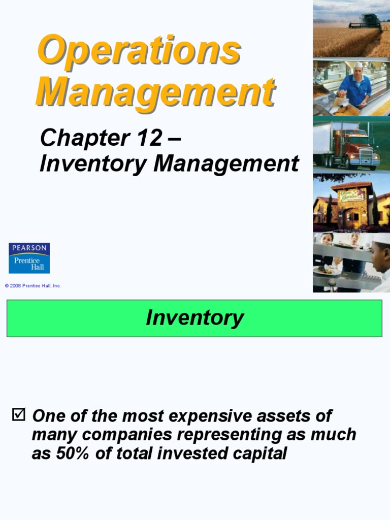 Chapter 12 Inventory Management PDF Inventory Demand
