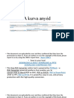 A Kurva Anyéd: Download As Docx Download As PPTX Download Compressed PDF Pdfrock PDF To Powerpoint PDF To