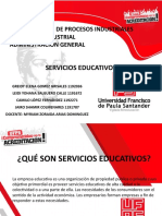 SERVICIOS EDUCATIVOS