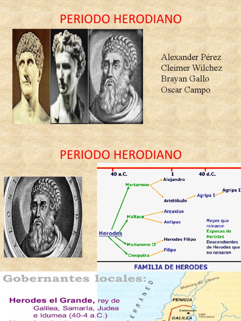 Periodo Herodiano Y Los Reformadores Pdf Libro Del Exodo Joshua