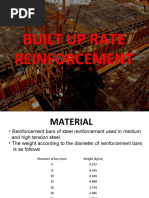 Built Up Rate Reinforcement