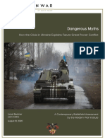 Dangerous Myths How Crisis Ukraine Explains Future Great Power Conflict PDF