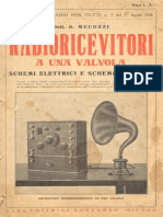 RADIORICEVITORI AD UNA VALVOLA - Di G. Mecozzi