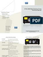 AT2K 2000 Watt Antenna Tuner Technical Manual