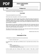 8ºANO - IeIII -  Teste - Vivam Felizes.doc