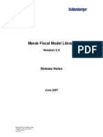 Merak Fiscal Model Library: June 2007