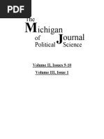 Ichigan Ournal: Volume II, Issues 9-10 Volume III, Issue 1