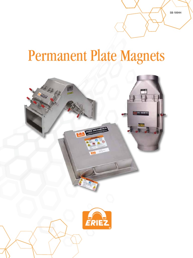SB 100 Eriez Plate PDF Stainless Steel Pipe (Fluid Conveyance)