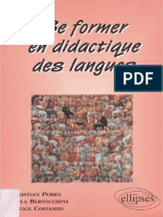 Se Former en Didactique Des Langues - Christian Puren