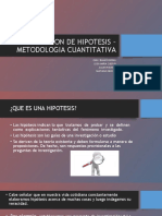 FORMULACION DE HIPOTESIS – METODOLOGIA CUANTITATIVA.pptx