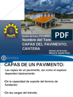 Capas Del Pavimento Cantera