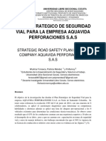 Plan Estrategico de Seguridad Vial