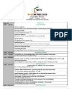 Maassmerize 2010 Agenda