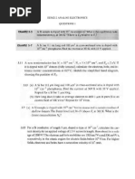 Eem212 Analog Electronics Questions 1