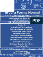 3FN-Tercera Forma Normal