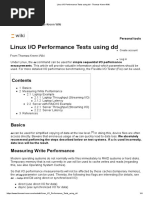 Linux I - O Performance Tests Using DD - Thomas-Krenn-Wiki