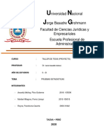 PRUEBAS ESTADÍSTICAS: CORRELACIONES