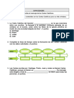 Analiza el mensaje de las Cartas Católicas