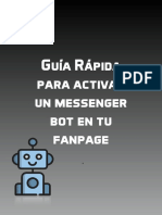 Guía para Activar Un Messenger Bot en Tu Fanpage PDF