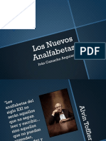 Los Nuevos Analfabetas Curso ULSA 2018