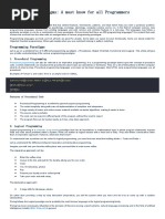 Programming Paradigms: A Must Know For All Programmers