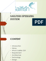 Seminar On Sailfish Operaing System