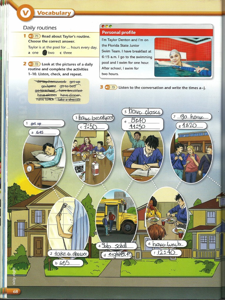 Daily Routines PDF | PDF