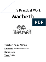 English's Practical Work: Macbeth
