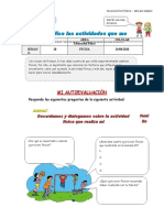 AUTOEVALUACIÓN 3º y 4º Sem 20