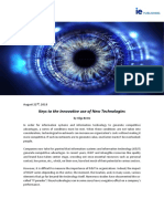Keys To The Innovative Use of New Technologies PDF